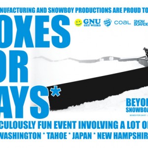 Image From BOXES FOR DAYS* – THE TOUR!
