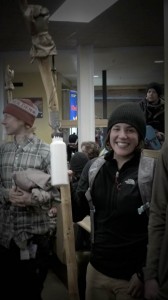 Maria Debari : 1st place women's // Dirksen Derby... on a gnu B-Pro