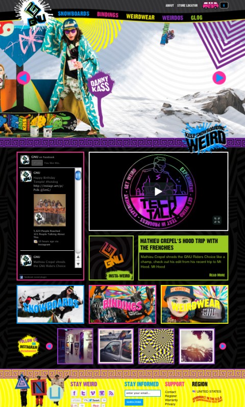 GNU LAUNCHES 2012/2013 SNOW LINE-UP