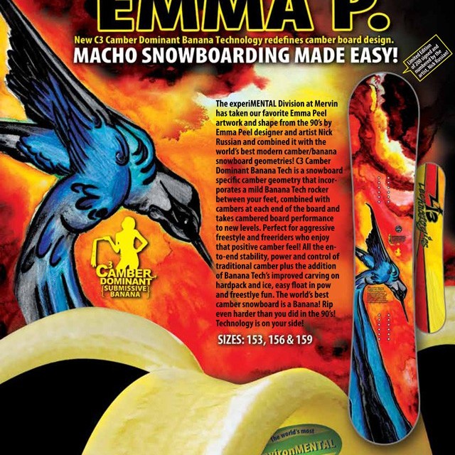 Image From The Lib Tech Emma P. is Back in a Stealth Limited Release to Avenge Camber! 