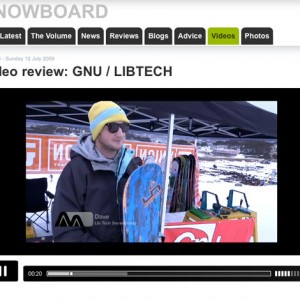 Image From Winter Volume: Video review: 0910 GNU / LIBTECH