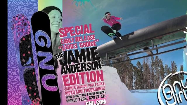 Image From Introducing Special Early Release Gnu “Ladies Choice” The Jamie Anderson Edition