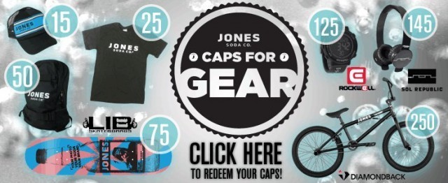 Image From Lib Tech Skateboards is participating in the Jones Soda Caps for Gear Giveaway! More Pop for Pop!