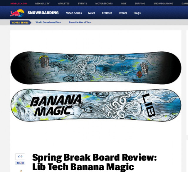 Redbull Banana Magic Board Review