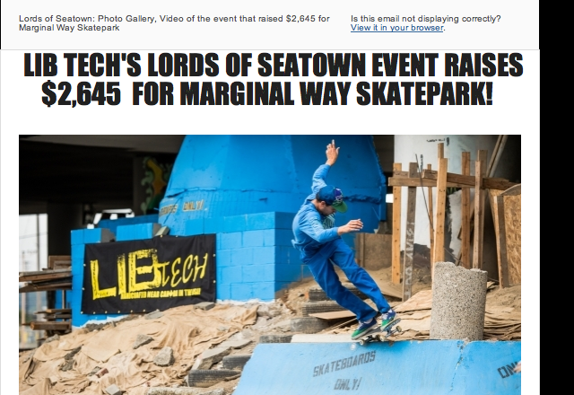 Image From Press Release: Lords of Seatown Skate Event Recap