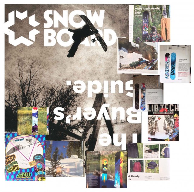 Snowboard Magazine September Mervin Coverage