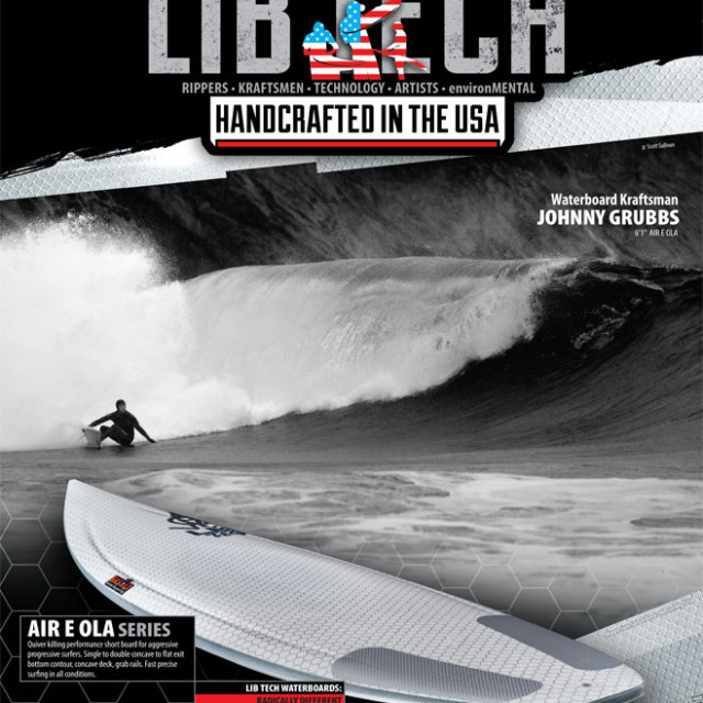 Image From Who Doesn’t Love Air E Ola’s! – New Surfboard Shape by Lib Tech