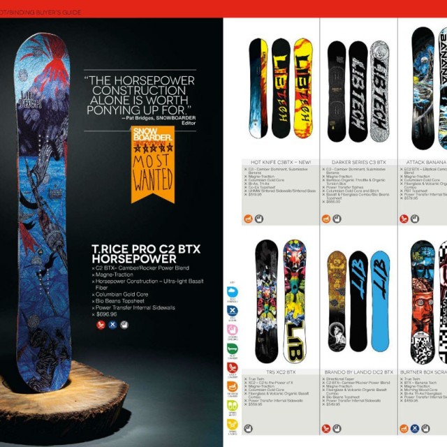 Image From Snowboarder Magazine’s Most Wanted: Travis Rice Pro C2 BTX