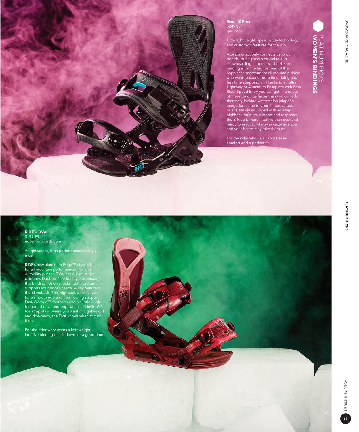 Snowboard Mag Coverage September Issue Mervin Manufacturing