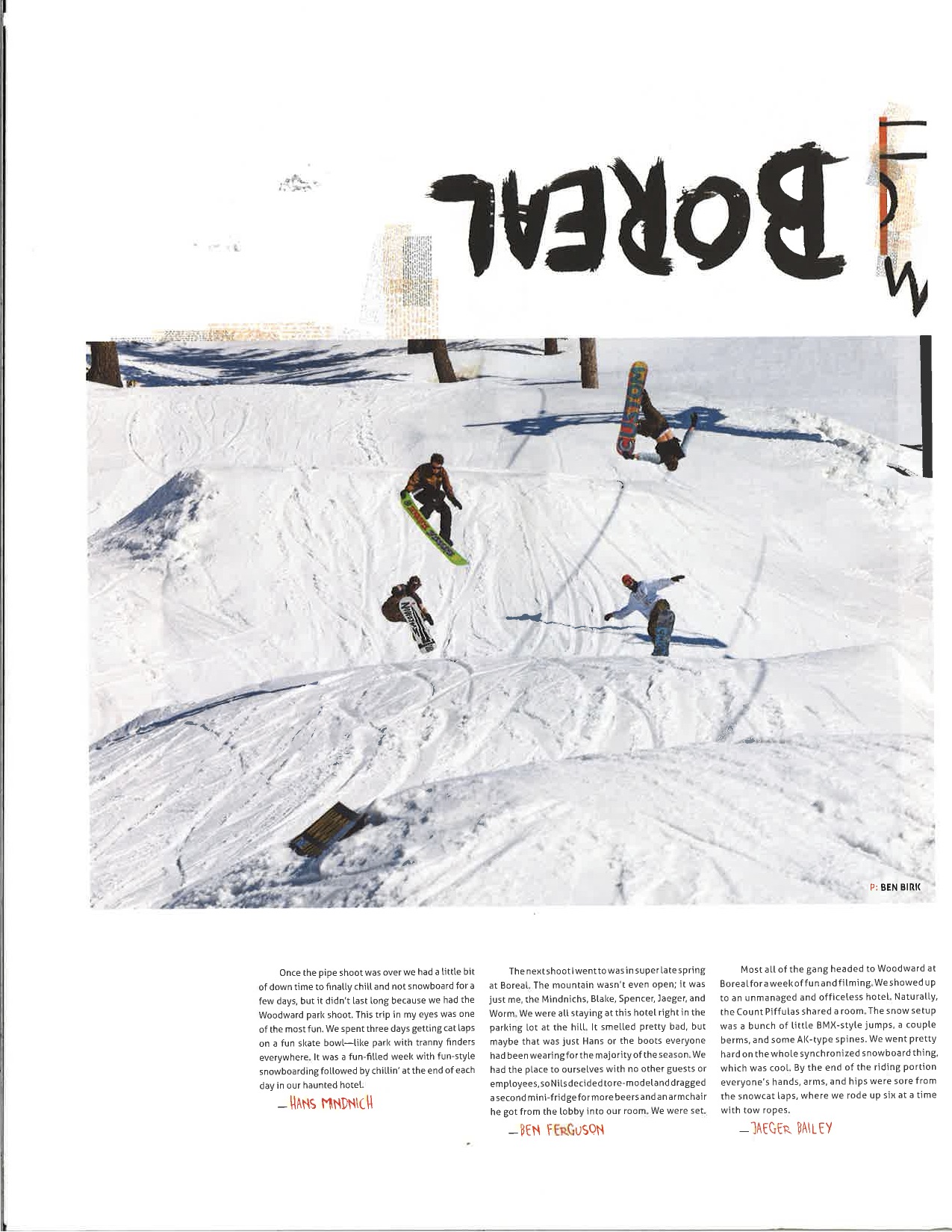 Special Edition of Snowboarder Magazine for FORWARD – The Snowboarder ...