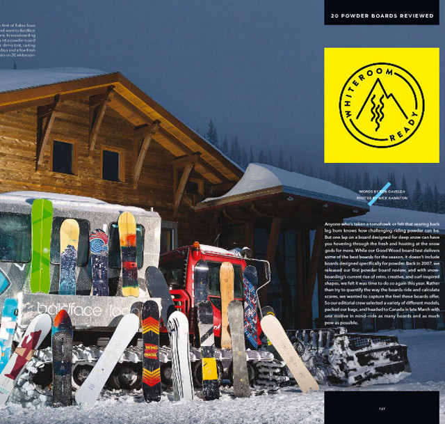 Image From Transworld Snowboarding- Dec ’14- Featuring Fredi K !