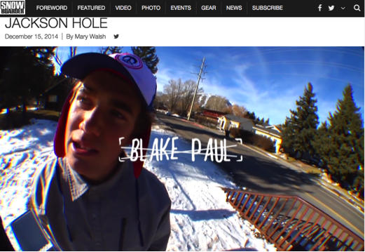 Image From Mocha Boys fill Up Jackson Hole! – Check out Blake Paul!