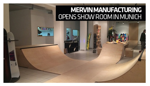 Image From Boardsport Source – Mervin Opens Showroom in Munich