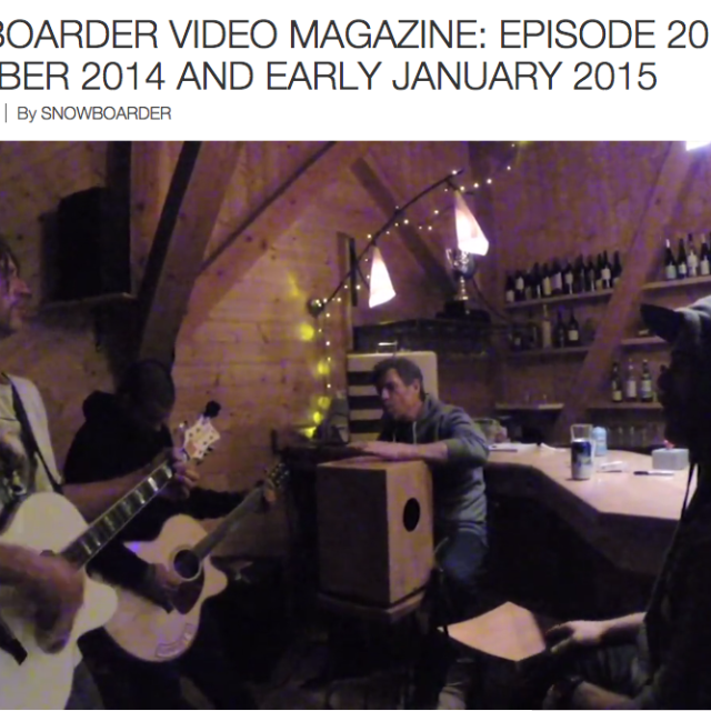 Image From Snowboarder Magazine – Episode 20