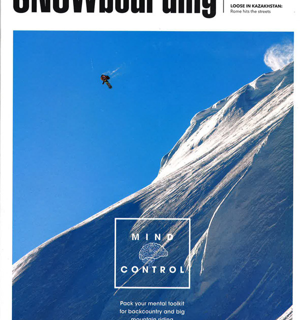 Image From E-Jack on the cover!!! -Transworld Snowboarding Feb’ 2015