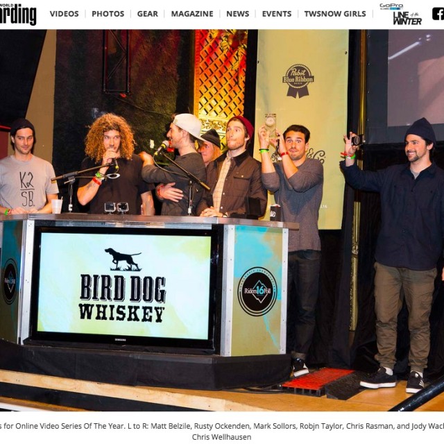 Image From Chris Rasman and The Manboys Get “Online Video Series Of The Year” from Transworld SNOWboarding