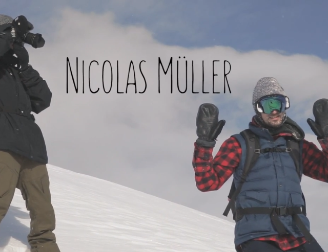 Image From Some of the First Footage of Nicolas Müller as a GNU