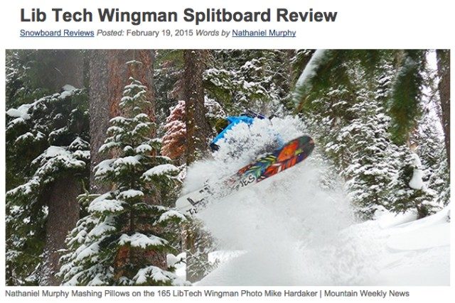 Image From Wingman Splitboard Reviewed by Mountain Weekly News