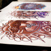 Some enhanced prints from the night before… created in a whirlwind of art and preparation for the Mt Baker Bowl Benefit
