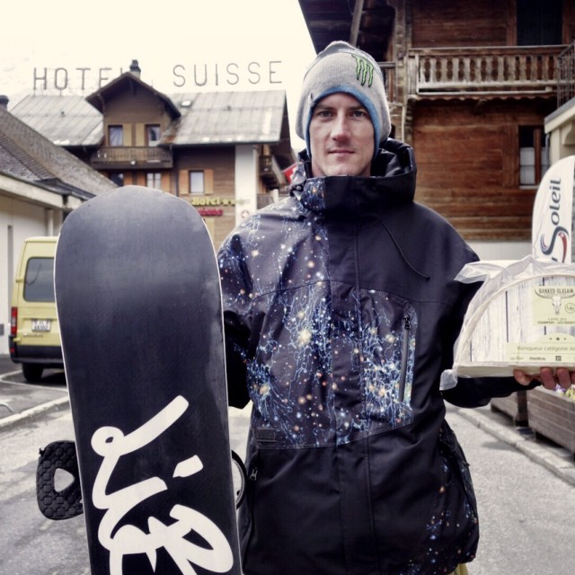 Image From Fredi Kalbermatten and Sammy Luebke Top the Podium at the 2015 Champery Banked Slalom