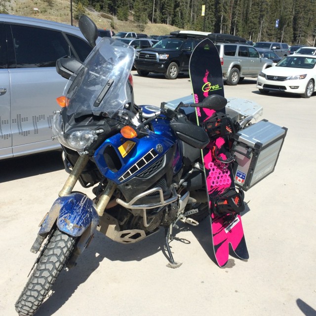 Image From Easy Rider Takes the GNU Original Carver on a Trip to Banff