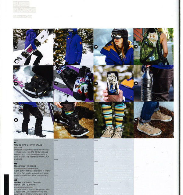 Image From September Issue of Snowboard Mag – Mervin Makes it Mark !