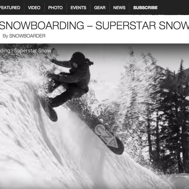 Image From Zoid gives a wave in new Adidas SuperstarSnow edit!